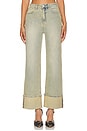view 1 of 8 Kendall Cuff Wide Leg in Mellow Tint Wash