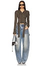 view 5 of 6 Rhett Carpenter Barrel Pant in Dusty Tint Wash