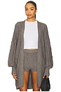 view 1 of 5 Bartow Knit Cardigan in Heather Grey