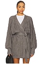 view 2 of 5 Bartow Knit Cardigan in Heather Grey