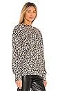 view 2 of 4 Diana Sweatshirt in Spring Leopard