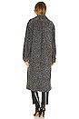 view 4 of 4 Bran Coat in Noir Tweed