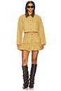 view 4 of 4 Wrenley Cropped Jacket in Beige Khaki