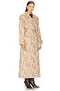 view 3 of 4 Earhart Coat in Sand Snake