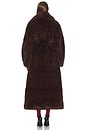 view 4 of 4 Lisbon Maxi Faux Fur Coat in Java