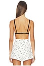 view 3 of 4 VESTE JEMIMA in White Mini Dot