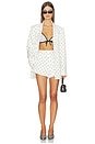view 4 of 4 VESTE JEMIMA in White Mini Dot