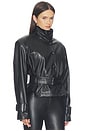 view 2 of 4 Scarlette Bomber in Noir