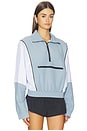 view 2 of 4 BLOUSON VIRGO in Dusty Blue Mix
