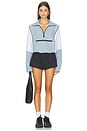 view 4 of 4 BLOUSON VIRGO in Dusty Blue Mix