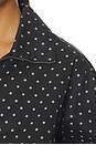 view 6 of 5 Virgo Half Zip Pullover in Noir Micro Dot
