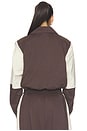 view 4 of 4 Virgo Half Zip Pullover in Mixed Coffee Bean