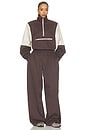 view 5 of 4 Virgo Half Zip Pullover in Mixed Coffee Bean