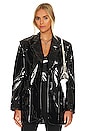 view 1 of 4 Agnes Oversized Blazer in Noir