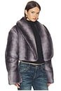 view 2 of 4 Stephanie Jacket in Grey Stripe