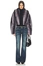 view 5 of 4 Stephanie Jacket in Grey Stripe