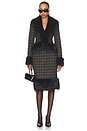 view 5 of 4 Cairo Jacket in Charcoal Plaid