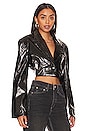 view 2 of 4 Petra Cropped Blazer in Noir
