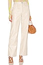view 1 of 4 Fez High Rise Straight Leg in Off White