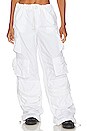 view 1 of 5 Etienne Parachute Pant in Bright White