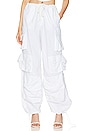 view 2 of 5 Etienne Parachute Pant in Bright White