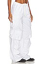 view 3 of 5 Etienne Parachute Pant in Bright White