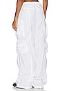 view 4 of 5 Etienne Parachute Pant in Bright White