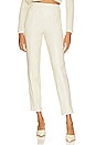view 1 of 4 Simone Faux Leather Pants in Ivory