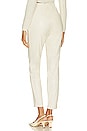 view 3 of 4 Simone Faux Leather Pants in Ivory
