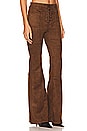 view 2 of 4 x Revolve Astrid Pant in Mocha Brown Suede