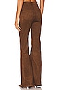 view 3 of 4 x Revolve Astrid Pant in Mocha Brown Suede