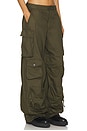view 3 of 8 Parker Cargo Pant in Olive Night