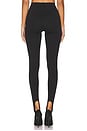 view 7 of 11 Jasmine Stirrup Pant in Noir