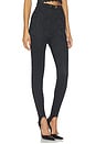 view 2 of 6 Carey Silken Lace Pant in Noir