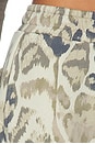view 7 of 6 PANTALÓN FINELY FRENCH TERRY in Twill Leopard