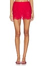 view 1 of 6 Presley Skirt in Kiss Red