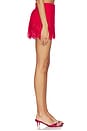 view 3 of 6 Presley Skirt in Kiss Red
