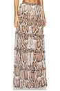 view 2 of 6 Sabina Skirt in Natural Snake