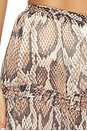 view 6 of 6 Sabina Skirt in Natural Snake