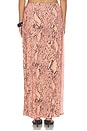 view 4 of 6 Tempest Skirt in Peach Snake