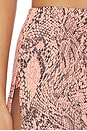 view 6 of 6 Tempest Skirt in Peach Snake