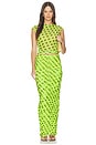 view 5 of 6 FALDA JOSIE in Wild Lime Dot