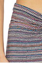 view 7 of 6 JUPE CARR SHINY KNIT in Chevron Stripe