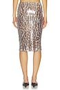 view 4 of 6 Adkins Skirt in Leopard