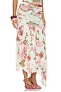 view 2 of 6 Estella Skirt in Layered Roses
