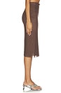 view 4 of 6 Reed Skirt in Espresso