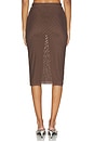 view 5 of 6 Reed Skirt in Espresso