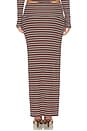 view 5 of 6 JUPE ESIN COZY RIB in Chocolate Stripe