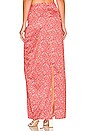 view 3 of 4 JUPE LONGUE RENNIA in Red Ditsy