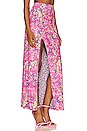 view 3 of 5 Katy Reversible Midi Skirt in Pink Paisley